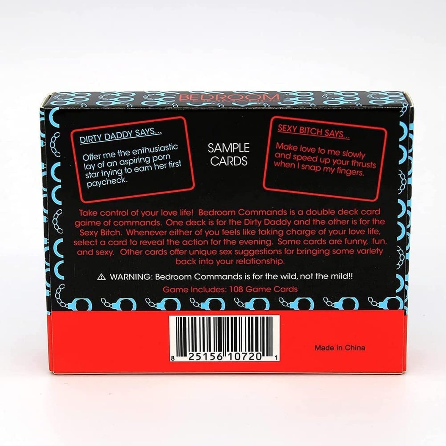 Adult Couple Command Card Game with Two Decks of 108 Cards product view 3