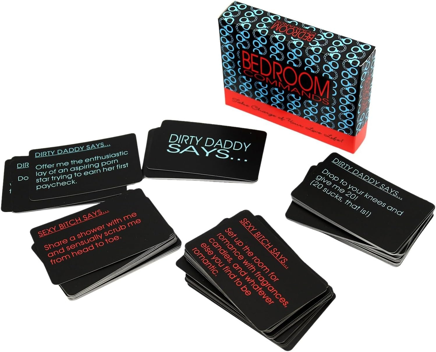 Adult Couple Command Card Game with Two Decks of 108 Cards product view 4