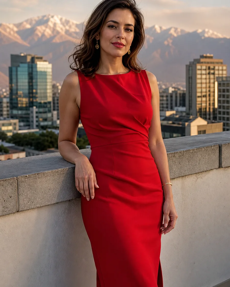Marisol Vega in her studio