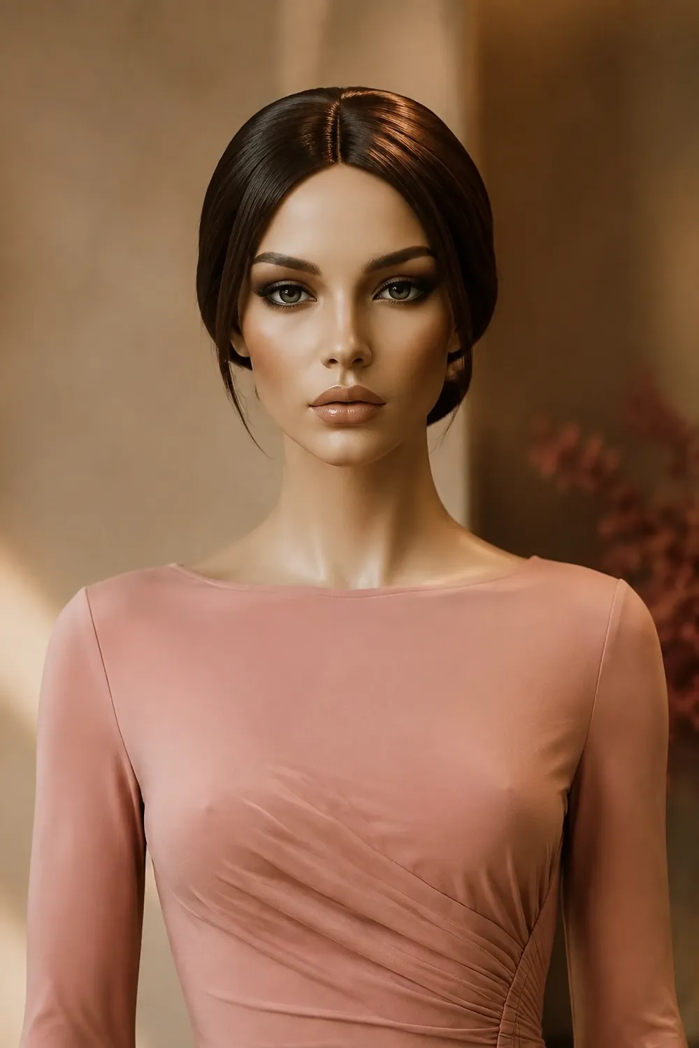 Nadia Muse Edition doll — face and hair detail, AI demo