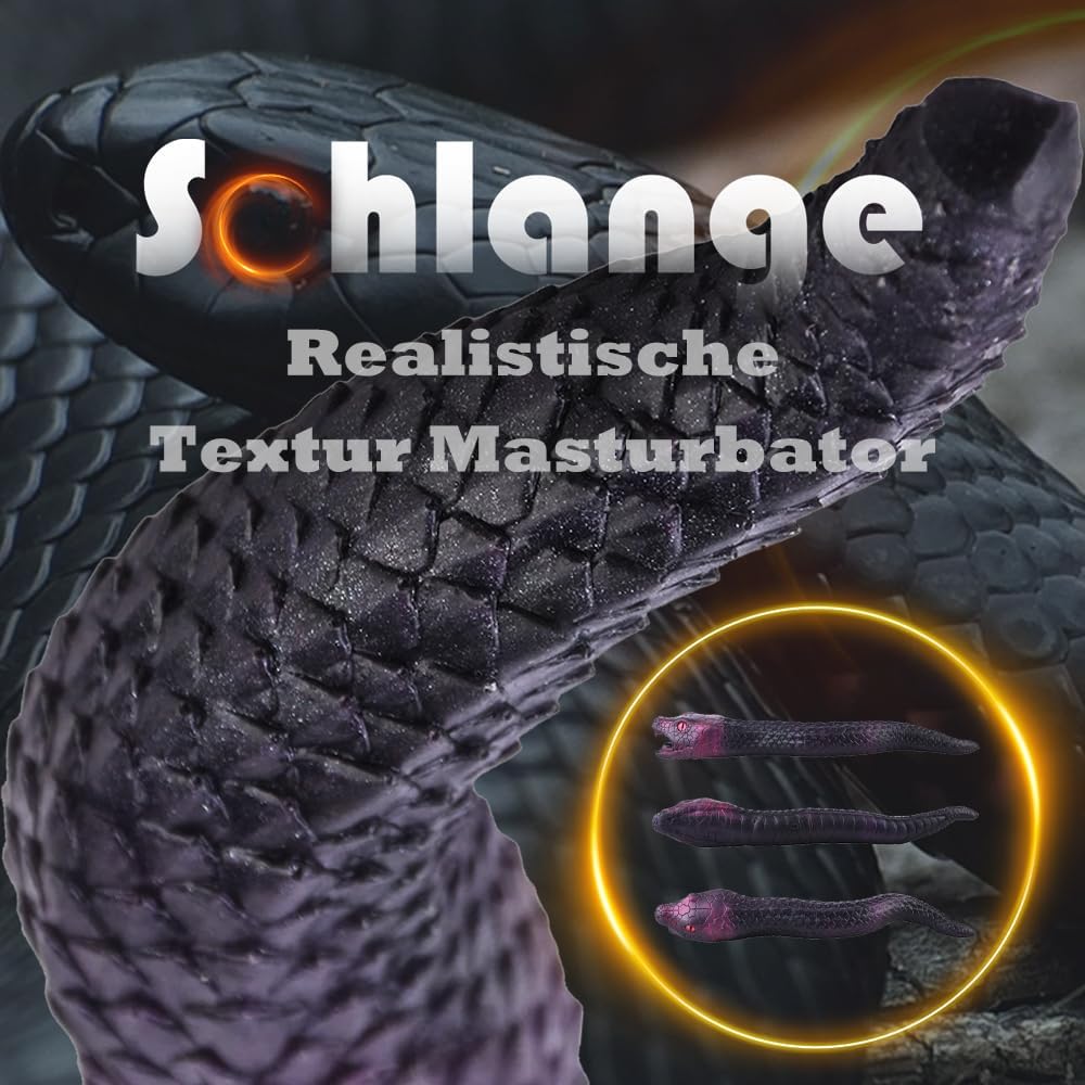 Snake-Shaped Masturbator with IPX7 Waterproof Design product view 3