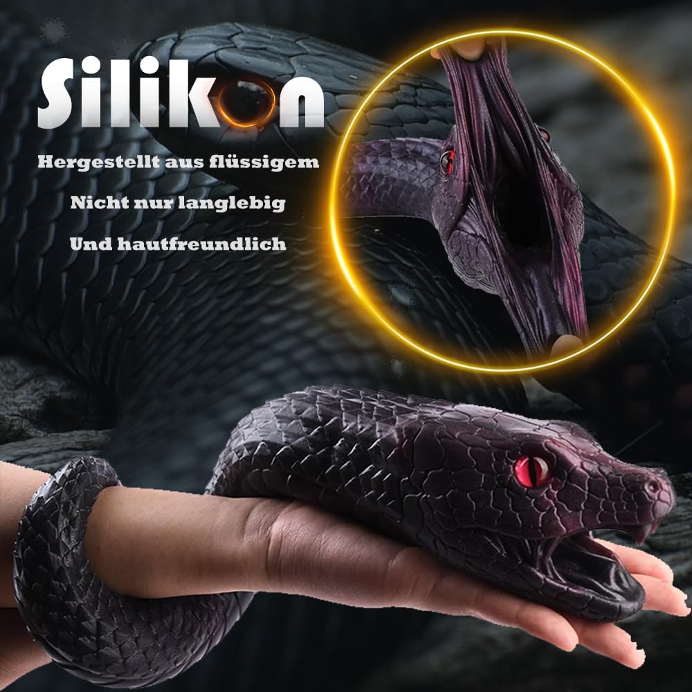 Snake-Shaped Masturbator with IPX7 Waterproof Design product view 4