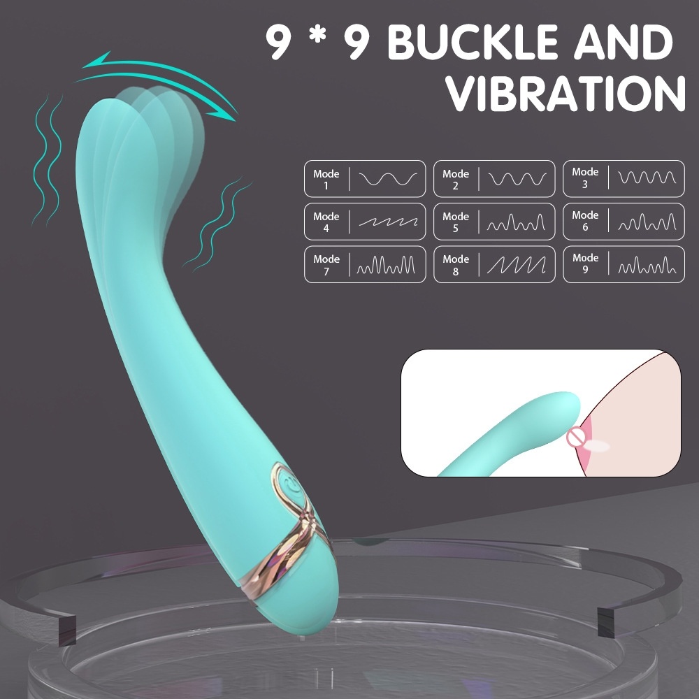 Curved G-Spot Vibrator with 9 Vibration Modes product view 2