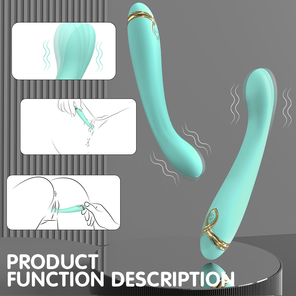 Curved G-Spot Vibrator with 9 Vibration Modes product view 7