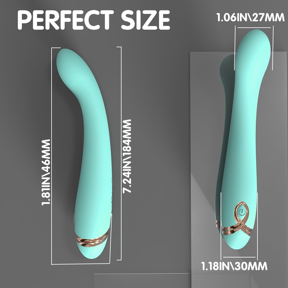 Curved G-Spot Vibrator with 9 Vibration Modes product view 8