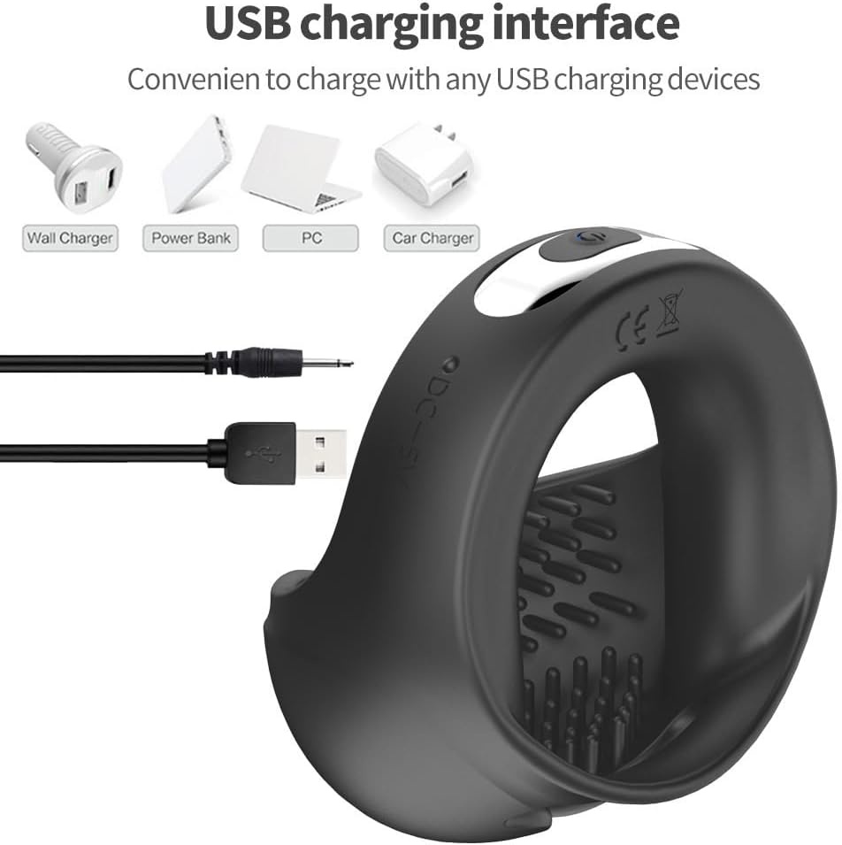 Vibrating Cock Ring with Included Remote Control product view 3