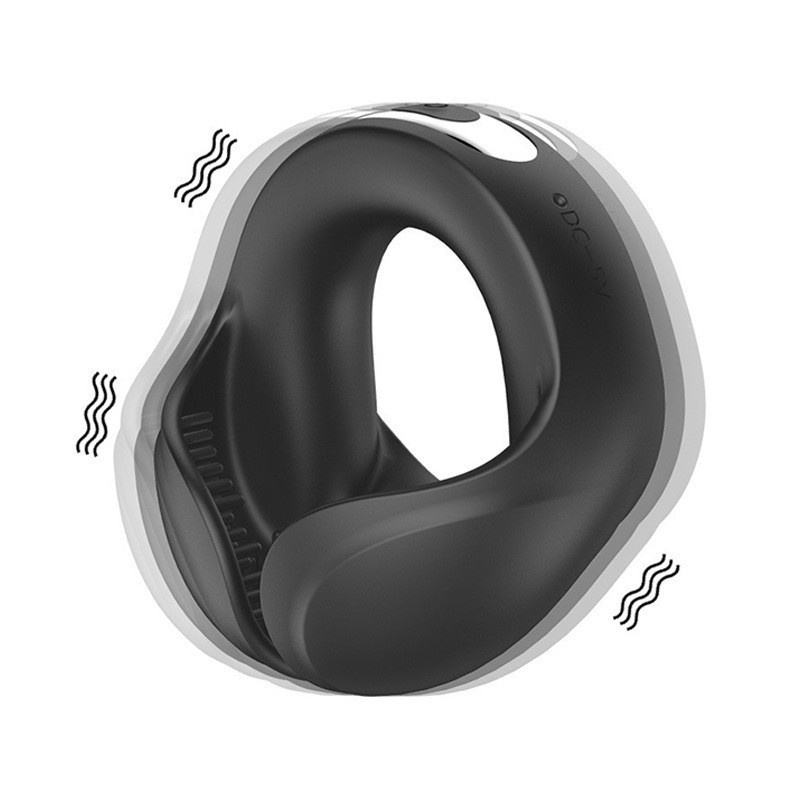 Vibrating Cock Ring with Included Remote Control product view 5