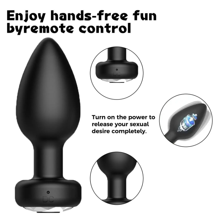 Wireless Remote Control Anal Plug product view 5