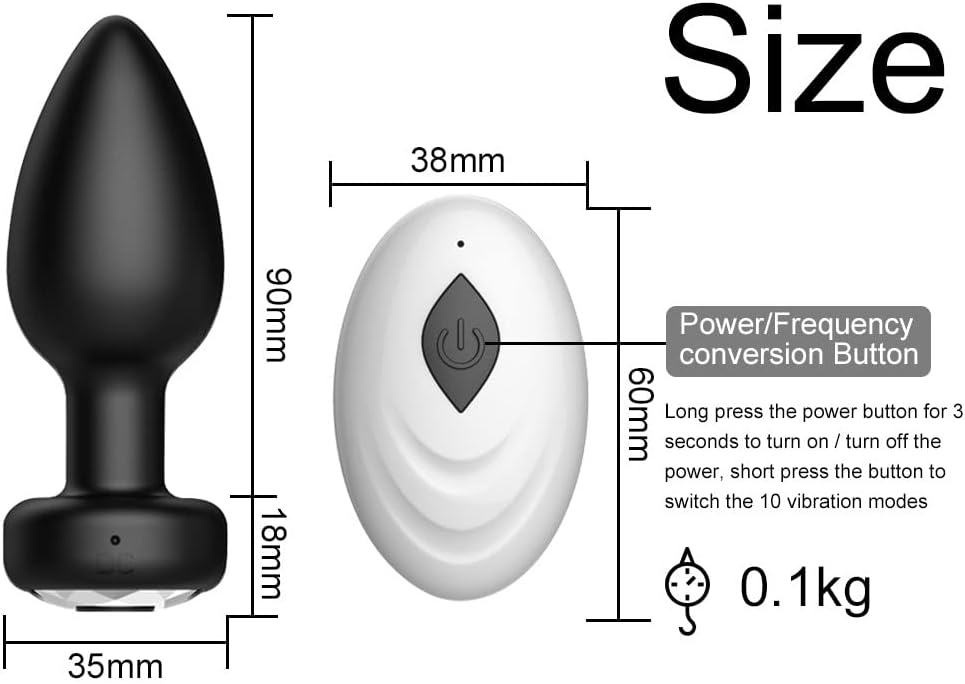 Wireless Remote Control Anal Plug product view 9